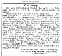 1893 B&uuml;hler Aug., Ibach Schwyz