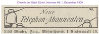 1900 Bleuler Jacq.., Z&uuml;rich