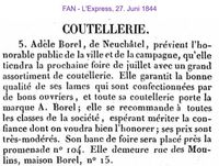 1844 Borel Adele, Neuchatel II
