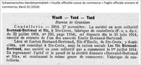 1914 Bornand Bertrand und S&ouml;hne, St. Croix