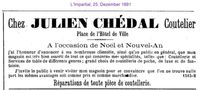 1881 Chedal Julien II