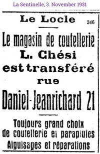 1931 Chesi L, Le Locle