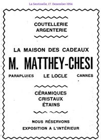 1954 Mathey Chesi M., Le Locle