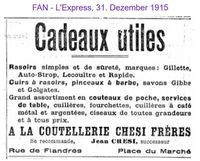 1915 Chesi Freres, Jean Chesi, Neuchatel