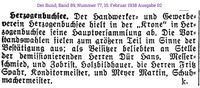 1938 D&uuml;r Hans, Herzogenbuchsee I