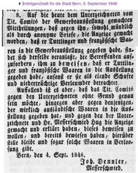 1848 Dennler Johannes, Bern II