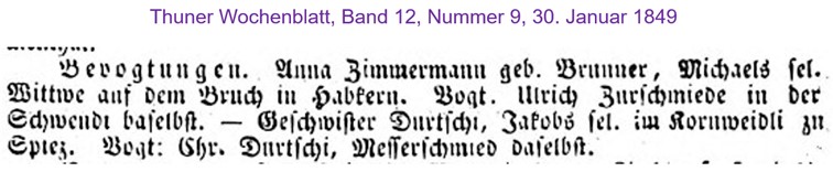 1849 Durtschi Chr., Spiez