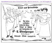 1907 Ebensperger C., Thun