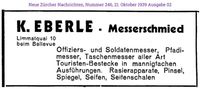 1939 Eberle Karl, Z&uuml;rich II