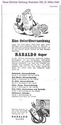 1940 Eberle Karl, Z&uuml;rich I