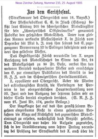 1905 Elsener, Schwyz IIIIII
