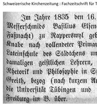 1885 Elsener Rapperswil