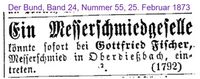 1873 Fischer Gottfried, Oberdiessbach