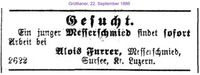1886 Furrer Alois, Sursee