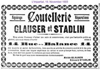 1905 Glauser Stadlin, La Chaux de Fonds I