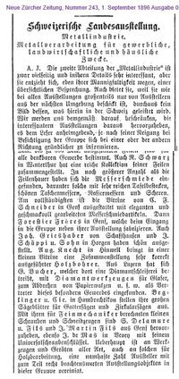 1896 Grieshaber Joh., Schaffhausen