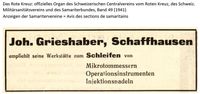 1941 Grieshaber, Schaffhausen