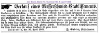 1863 Gubler J., Frauenfeld