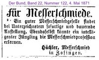1871 H&auml;chler, Zofingen