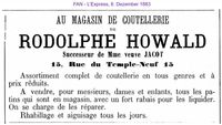 1883 Howald Rodolphe, Neuchatel
