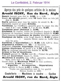 1914 Ischy Arnold, Aigle I