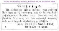 1869 Kistler Johann, Thun