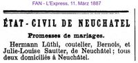 1887 L&uuml;thi Hermann, Neuchatel I