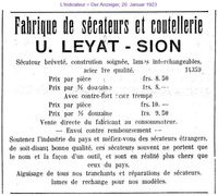 1923 Leyat U., Sion II