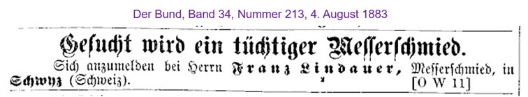 1883 Lindauer Franz, Schwyz