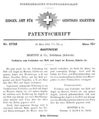 1910 Messerfabrik Solothurn IIII