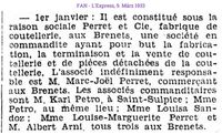 1933 Perret et Cie, Brenets II