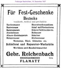 1927 Reichenbach Gebr., Flamatt II