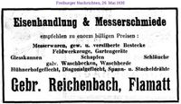 1935 Reichenbach Gebr., Flamatt I