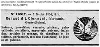 1904 Renaud und Clermont, Genf