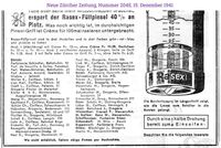 1941 Resegatti, Z&uuml;rich I