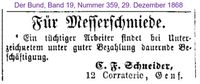 1868 Schneider C. F., Genf II