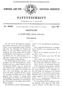 1919 Schwyzer, Z&uuml;rich II