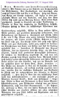 1848 W&auml;ber, Bern