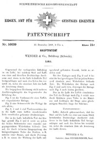 1911 Wenger IIIIIIIIIII