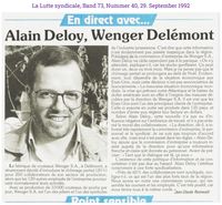 1992 Wenger, Delemont III