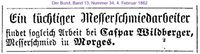 1862 Wildberger Caspar, Morges