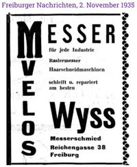 1935 Wyss, Fribourg II